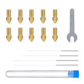 Multi-Size Brass Nozzle Kit for Neptune 4/4 Pro